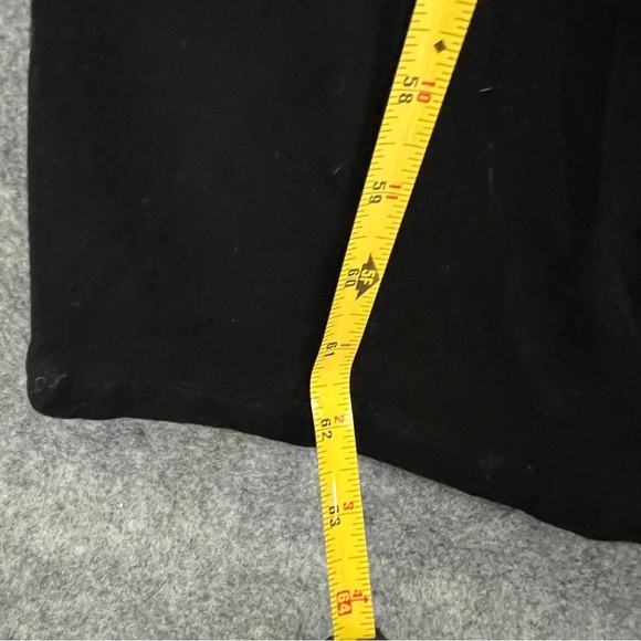 YOUNG FABULOUS & BROKE Tulola Ruched Side Slit Maxi Dress Black Small NWOT - Picture 10 of 11